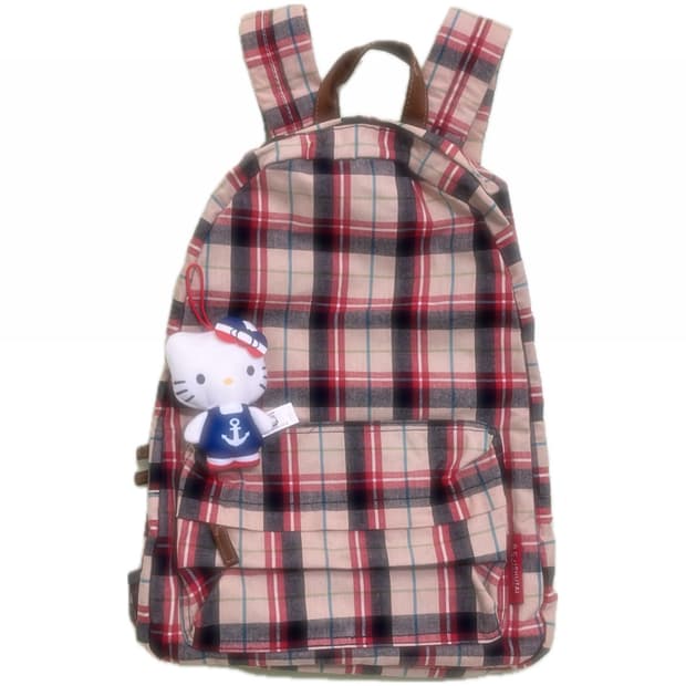 B.C.+ISHUTAL 체크 백팩🍎