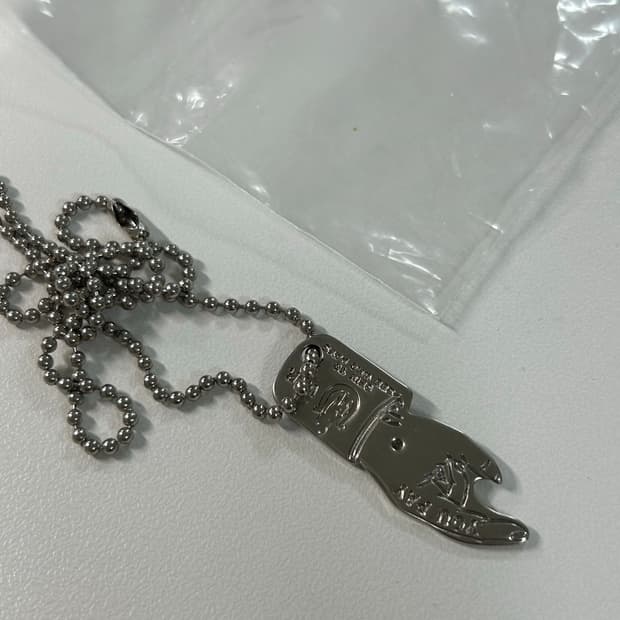 히스테릭글래머 목걸이 유페이 넥크리스 You Pay Necklace