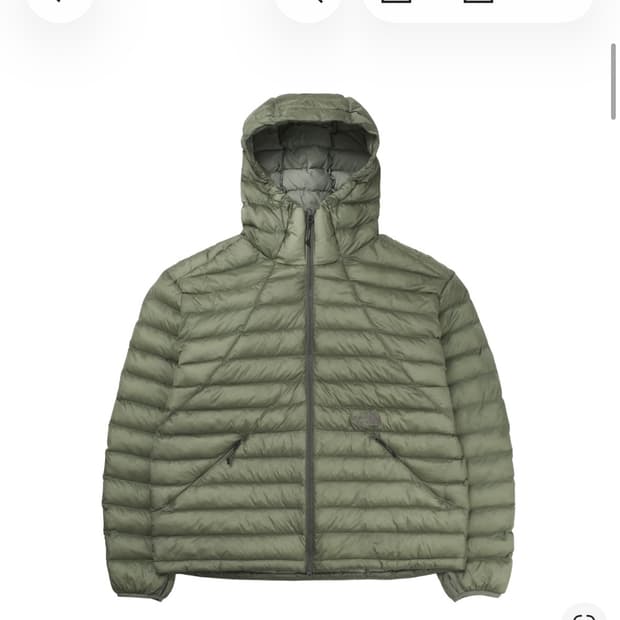 완전 새상품 노스페이스 벤투스 경량패딩(M)