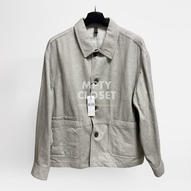 [105] 커스텀멜로우 25ss 워크자켓 그레이 코튼