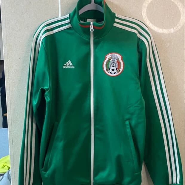 아디다스 트랙탑 멕시코 초로색 그린져지