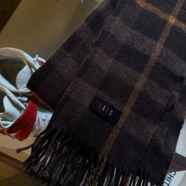 닥스 캐시미어 혼방 머플러 