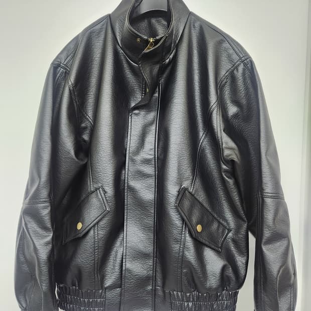 비건레더 점퍼 L