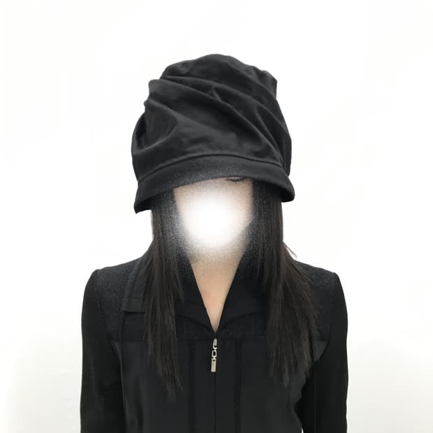 Twist shirring loose fit bucket hat