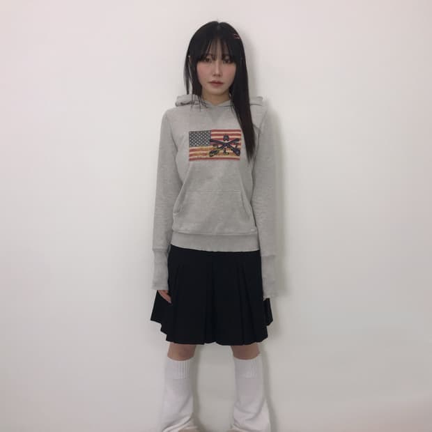 Polo Jeans American Flag Patch Hoodie