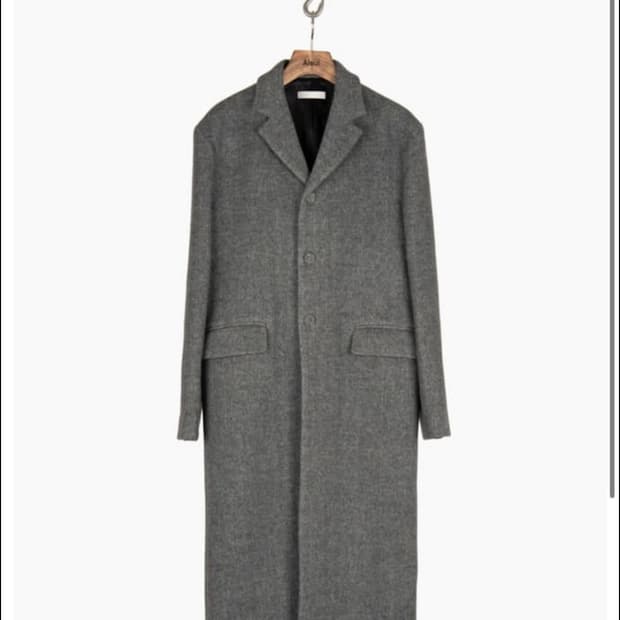 아이엘 코트 그레이 48size 새상품