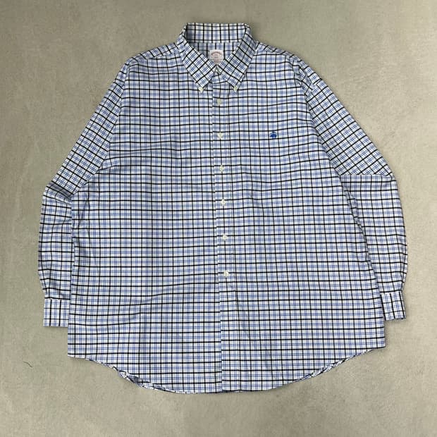 브룩스브라더스 체크셔츠 s09482