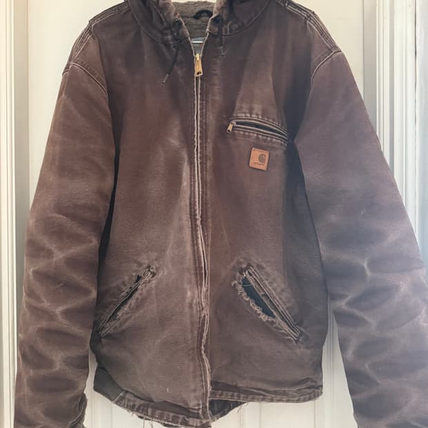 칼하트워크후드자켓