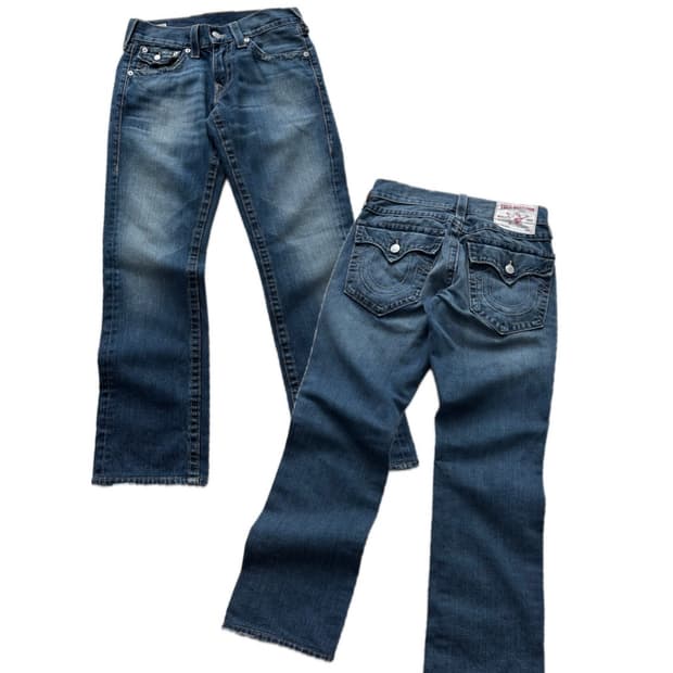 트루릴리전 리키 RICKY 부츠컷 데님팬츠 