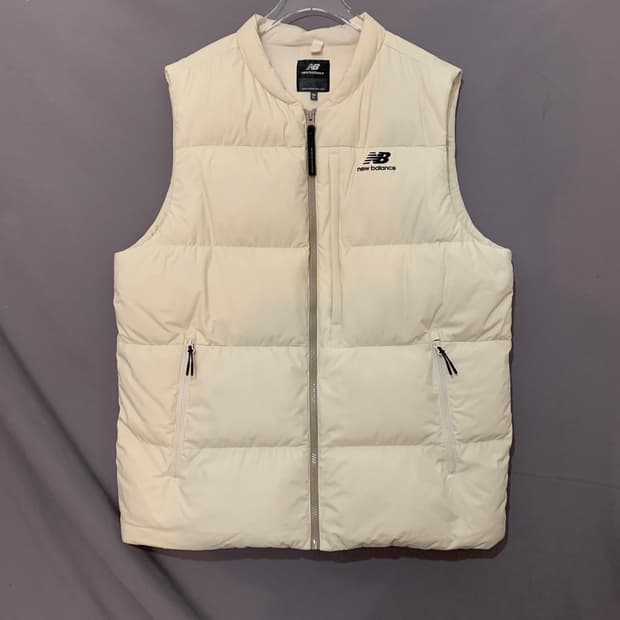 XL 뉴발란스 덕다운 오리털 푸퍼 패딩 조끼 베스트