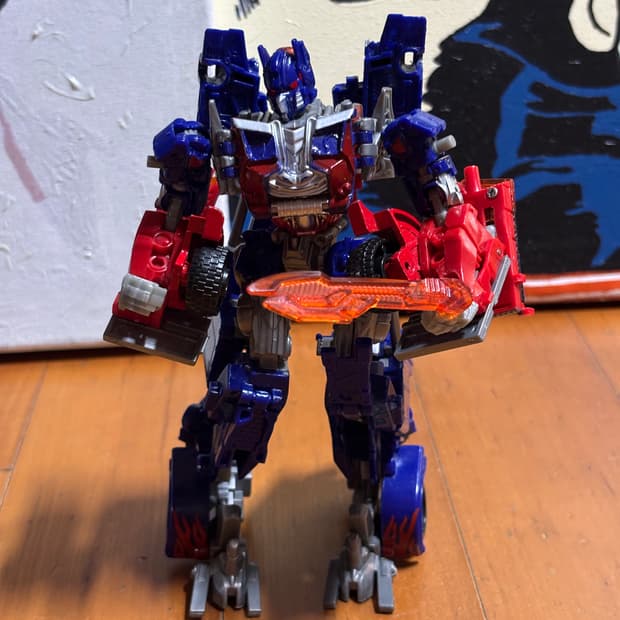 트랜스포머 옵티머스 프라임 피규어 장난감 인테리어 소품 디오라마