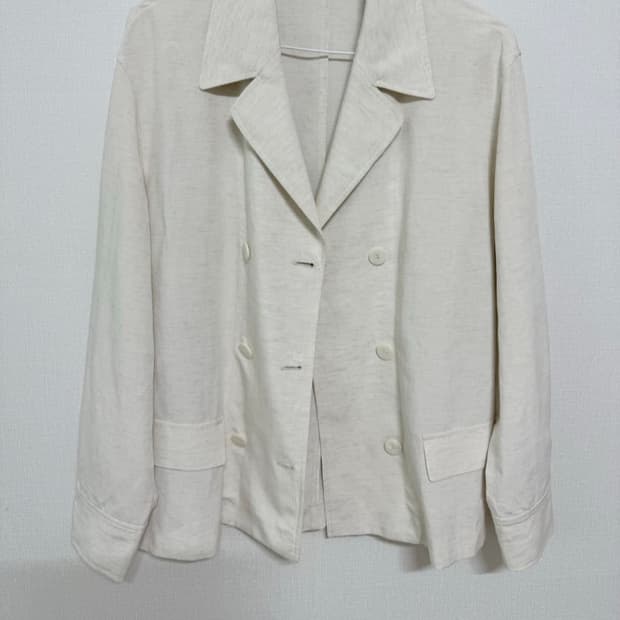 MORGAN 면 마 자켓