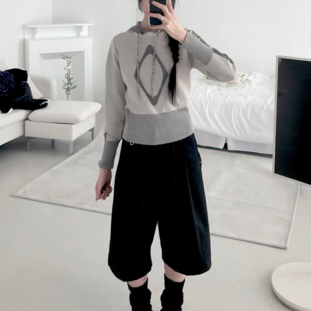 미스치프 롬버스 후드티