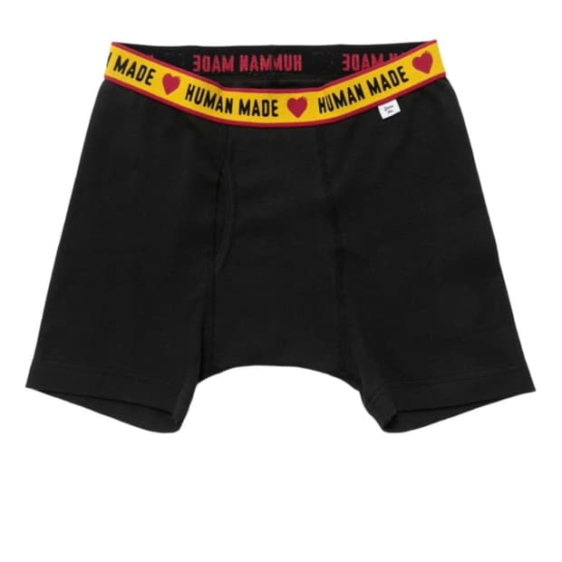 [새상품] 휴먼메이드 박서 브리프 블랙 S