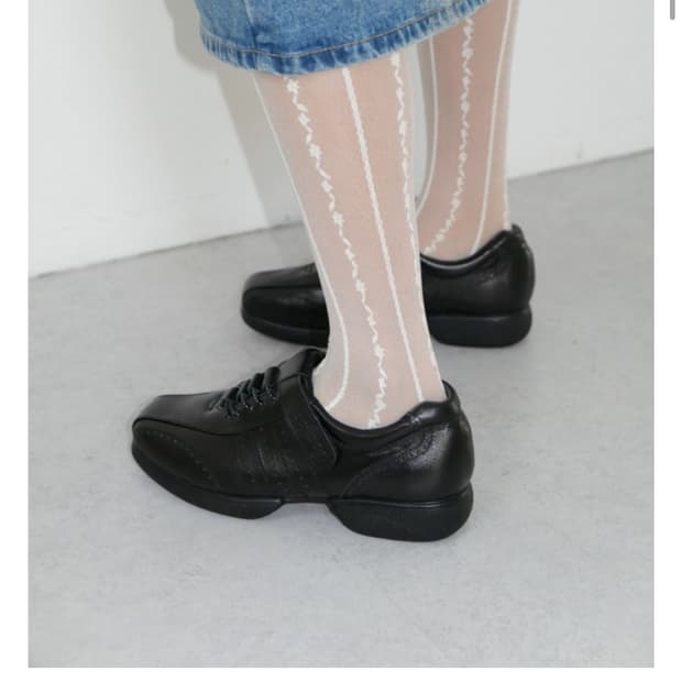 베이비랩 vintage leather sneakers