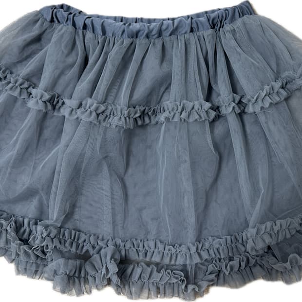 셀리테일즈 프릴 스커트 그레이