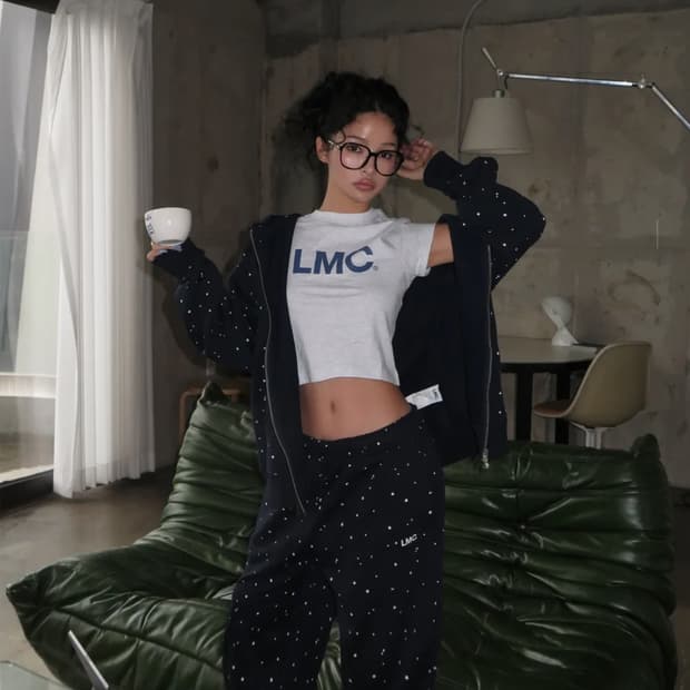 LMC 강민경 스타 바지 m