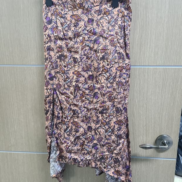 쟈딕앤볼테르 언밸런스 미디 스커트 S