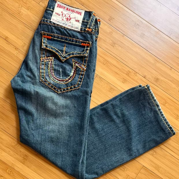 트루 릴리전 BILLY SUPERT 데님팬츠 ROW 32 SEAT 33