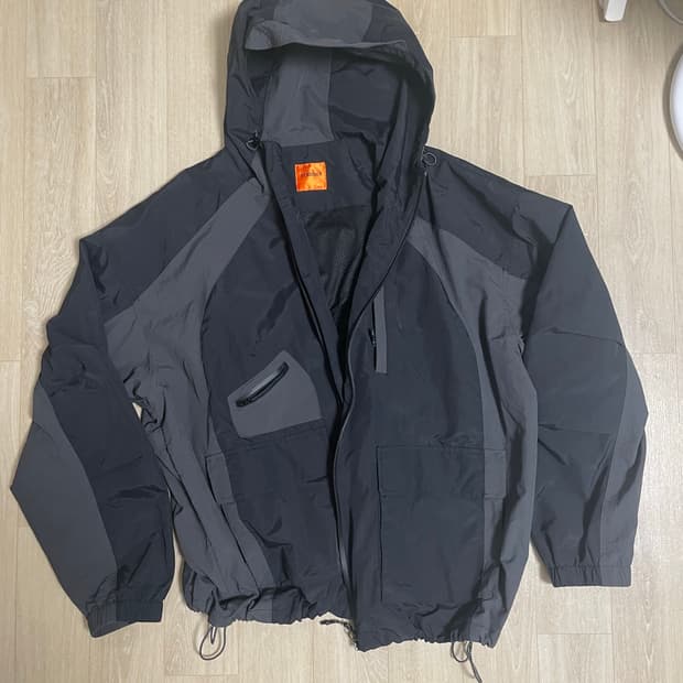 디미트리블랙 VLAD 2WAY 어센틱 후드 윈드브레이커 자켓 / m