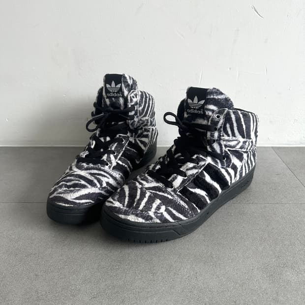 제레미스캇 지브라 하이 스니커즈