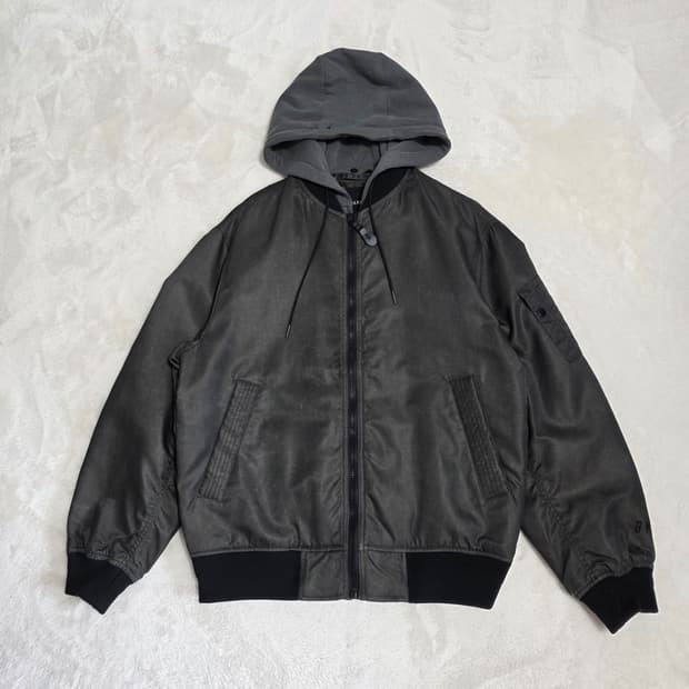 (L)버커루 빈티지 워싱 항공 점퍼 