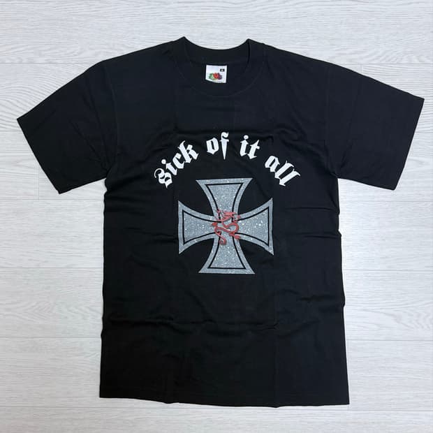 Band sick of it all 식 오브 잇 올 밴드 티셔츠