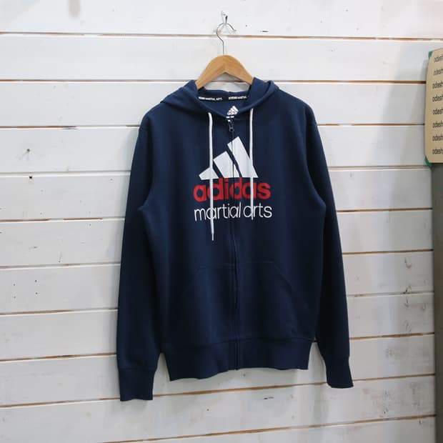 (착용컷) 아디다스 martical arts 스웻 후드 집업 (98)