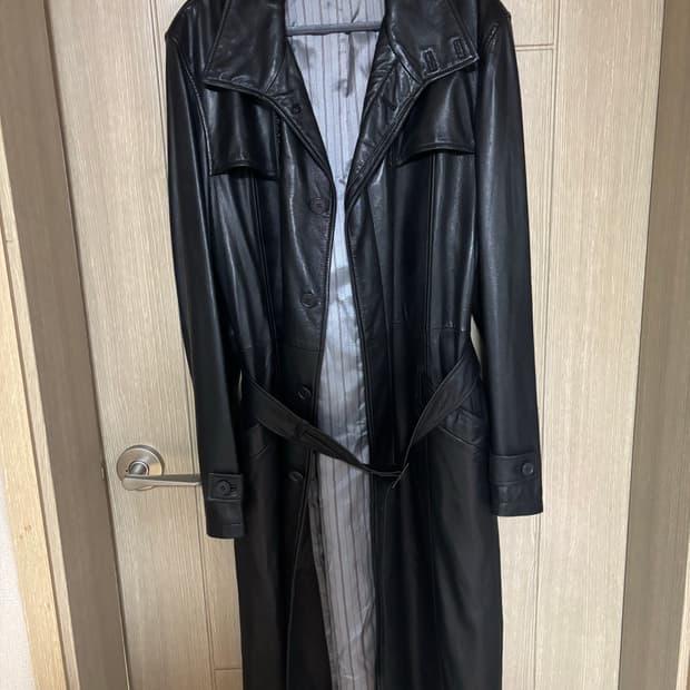 양가죽 롱코트