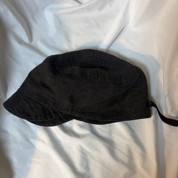 FORME D'EXPRESSION FIELD CAP OFFBLACK