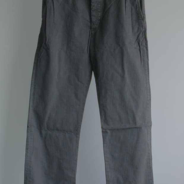 rrl 더블알엘 가먼트 다이 헤링본 필드 팬츠 블랙 32 x 32