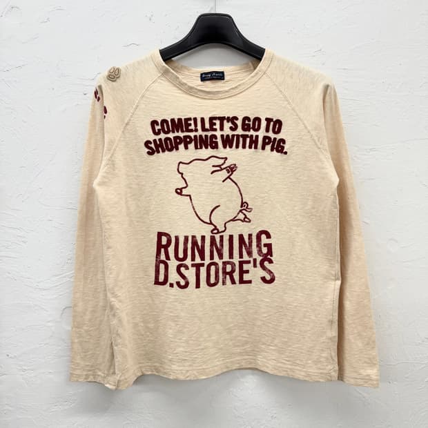 드럭스토어 래글런 롱슬리브