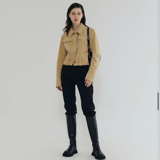 texas cropped jacket cork 자켓 아우터
