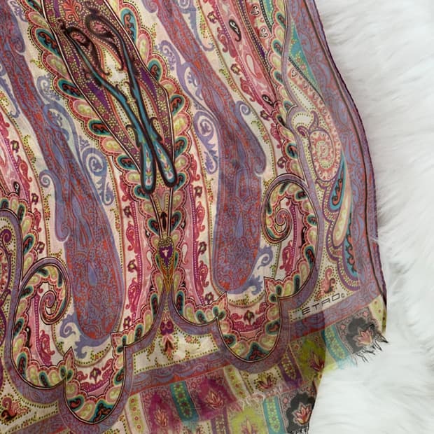 에트로 실크 스카프