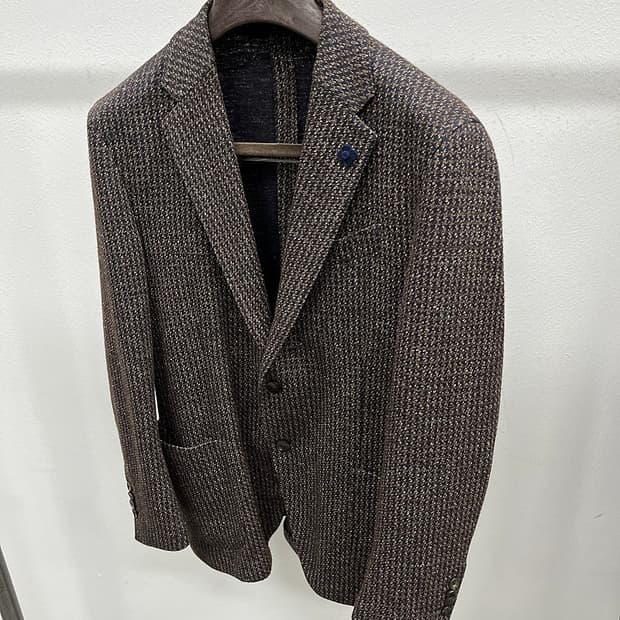 100) 라르디니 하운드 니트자켓 