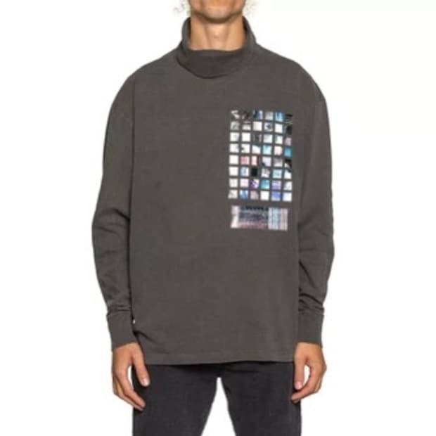 [M] 카브 엠트 (CAV EMPT) MD 뷰로 롱슬리브 차콜
