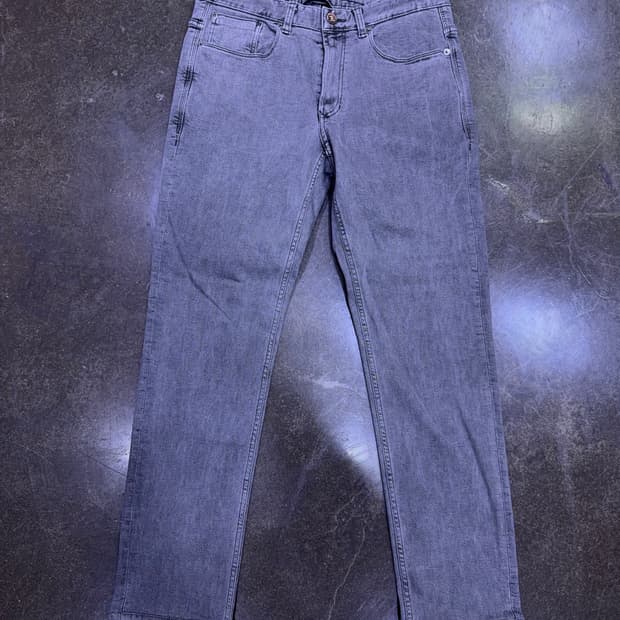 시리즈 힙스터 그레이 빈티지 워싱 데님팬츠 78 (30)