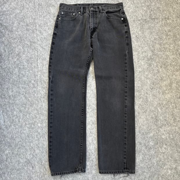 [Levi's] 리바이스 505 블랙진 33x34   