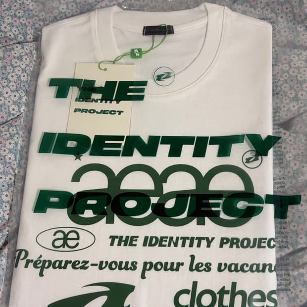 THE IDENTITY PROJECT x aeae 콜라보 티셔츠 [L]