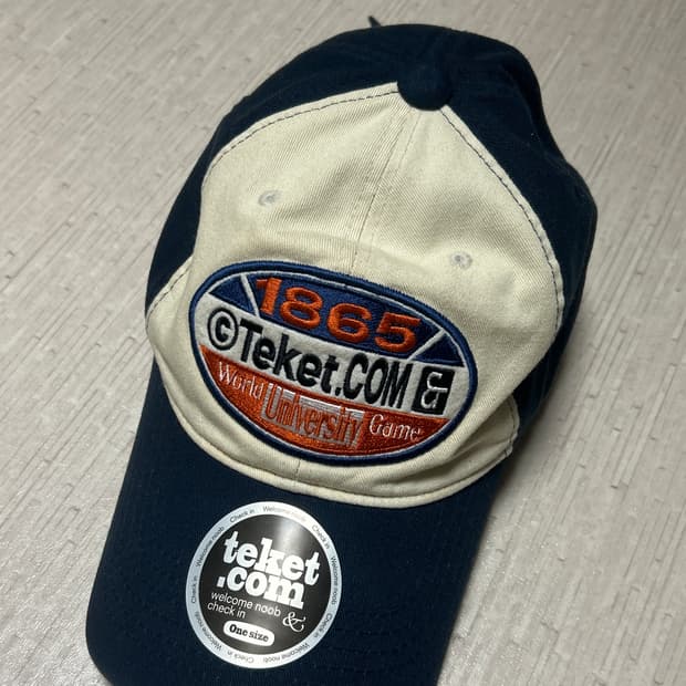 테켓 볼캡 네이비