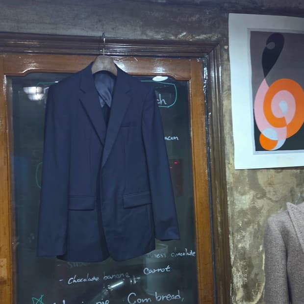 솔리드옴므 네이비자켓