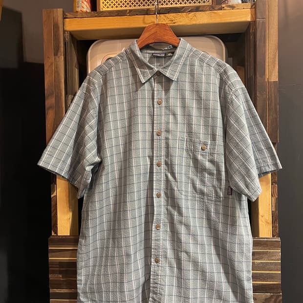 Patagonia seersucker shirt