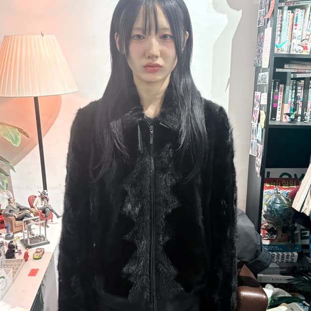 TTF✳️2006‘s johanex 양가죽/밍크 자켓/남녀공용