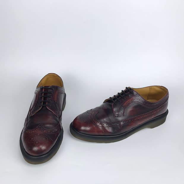 닥터마틴 3989 버건디 윙팁 워커 남성270
