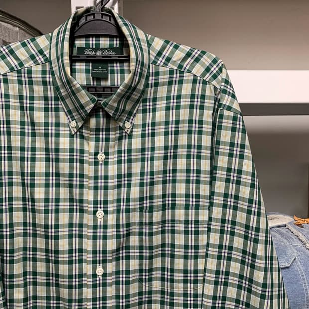 [M] 브룩스 브라더스 컨트리클럽 체크셔츠