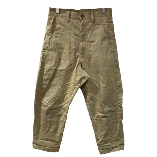 Yohji Yamamoto 테이퍼드 코튼 팬츠 FM-P53-004 