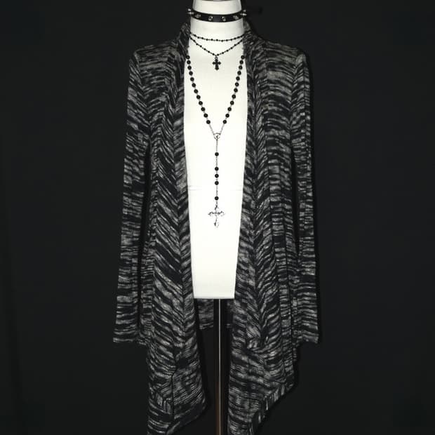 (azul) y2k long cardigan