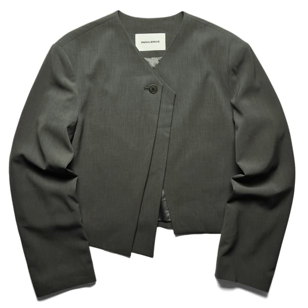 [S] 인사일런스 레이어드 크롭 자켓