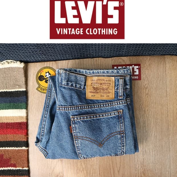 01s levis 리바이스 217 부츠컷 데님  31-32 
