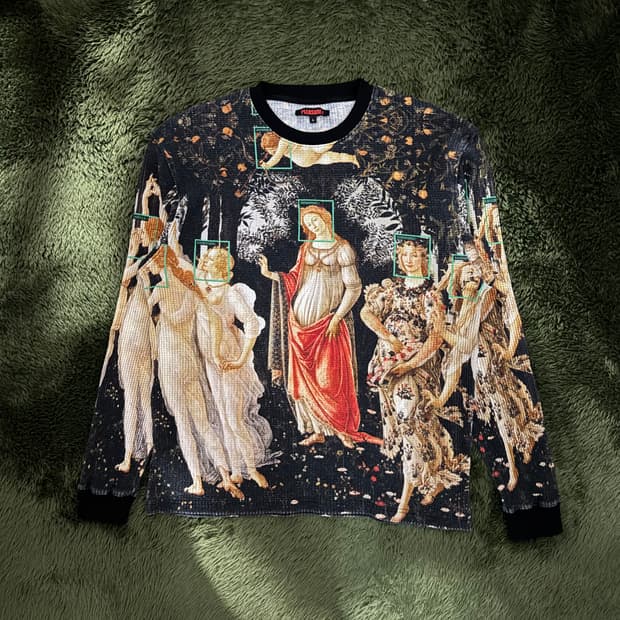 [L] Pleasures 플레져스 Primavera 써멀 와플 롱슬리브